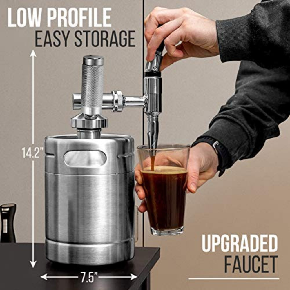 Stainless Steel Nitro Coffee Brewer